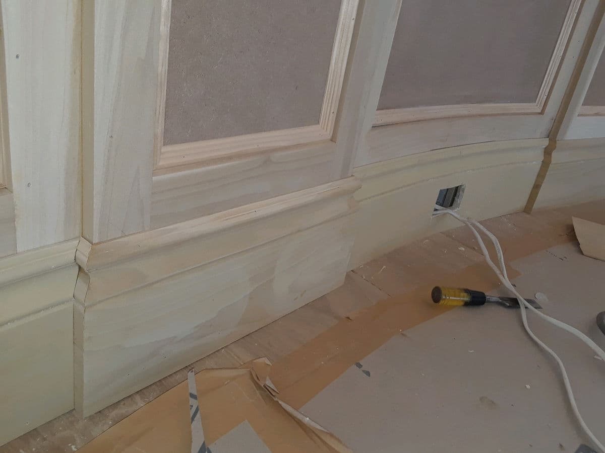 Wainscoting by Maceri Woodworking